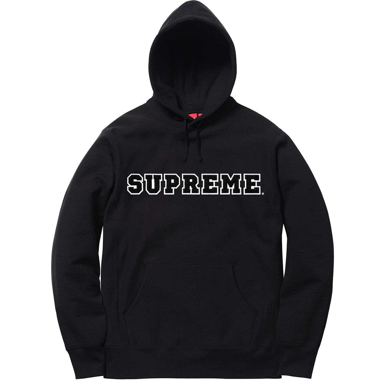 Cord Collegiate Logo Hooded Sweatshirt view 7